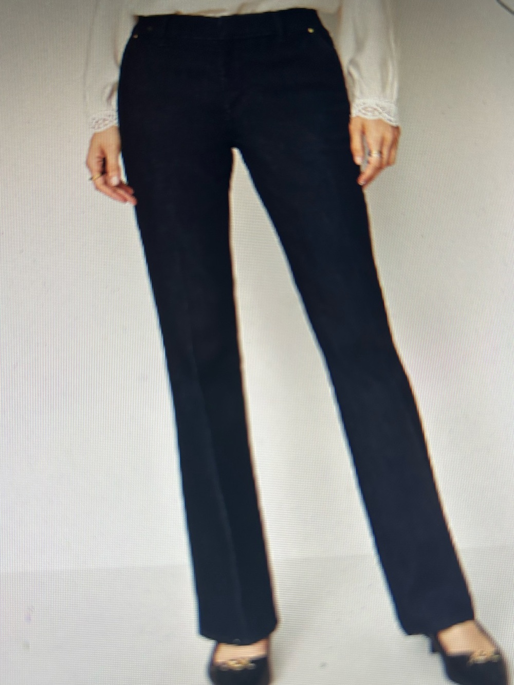 Ann Taylor curvy fit indigo blue jeans. Size 8. nwtgS.